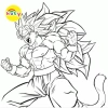 Tranh Tô Màu Son Goku Saiyan A4 A5 TM2.069 - Màu Sáp & Chì Giá Ưu Đãi 19.800₫ 8
