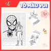 Tranh Tô Màu Spiderman Sáng Tạo - Đồ Chơi Mỹ Thuật Thủ Công Giá Ưu Đãi 39.200 VND 5