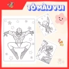 Tranh Tô Màu Spiderman Sáng Tạo - Đồ Chơi Mỹ Thuật Thủ Công Giá Ưu Đãi 39.200 VND 7