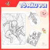 Tranh Tô Màu Spiderman Sáng Tạo - Đồ Chơi Mỹ Thuật Thủ Công Giá Ưu Đãi 39.200 VND 8
