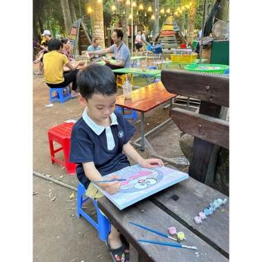 Tranh tô màu theo số cho trẻ em, phát triển tư duy sáng tạo, giá ưu đãi 35.000đ