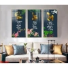 Tranh tráng gương thư pháp Phúc Lộc Thọ - Trang trí phòng khách, phòng làm việc, giá 321.000đ