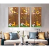 Tranh tráng gương thư pháp Phúc Lộc Thọ - Trang trí phòng khách, phòng làm việc, giá 321.000đ 7