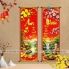 Tranh treo tường Câu Đối Tết mẫu liễn - Trang trí Tết Nguyên Đán, kèm thanh nẹp dây treo hiện đại 75.200₫ 3