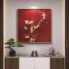 Tranh Treo Tường Hoa Đào và Hoa Mai Tết 2.026 Trang trí Nhà Cửa Quà Tặng 176.000VND 5