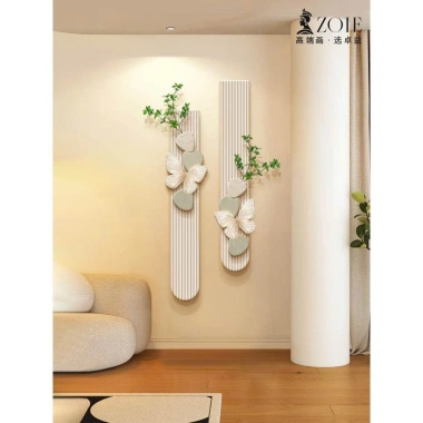 Tranh treo tường LED điều khiển Gài hoa lá giả nghệ thuật hiện đại quà tặng 759k 10