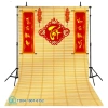 Tranh vải đứng in mành tre 3D sắc nét, tạo cảnh chụp ảnh 2.026, giảm 15% 9