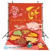 Tranh Vải Đứng Tín Phát Gia Huy Decord - Backdrop Chụp Ảnh Tết 2.025 & Giáng Sinh, Giá Ưu Đãi 132.000₫ 4