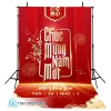 Tranh Vải Đứng Tín Phát Gia Huy Decord - Backdrop Chụp Ảnh Tết 2.025 & Giáng Sinh, Giá Ưu Đãi 132.000₫ 5