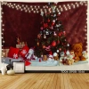 Tranh vải Giáng Sinh Merry Christmas Phông nền chụp ảnh livestream Noel giảm 85k