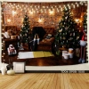 Tranh vải Giáng Sinh Merry Christmas Phông nền chụp ảnh livestream Noel giảm 85k 5
