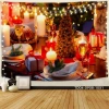Tranh vải Giáng Sinh Merry Christmas Phông nền chụp ảnh livestream Noel giảm 85k 6