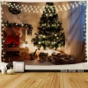 Tranh vải Giáng Sinh Merry Christmas Phông nền chụp ảnh livestream Noel giảm 85k 7