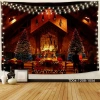 Tranh vải Giáng Sinh Merry Christmas Phông nền chụp ảnh livestream Noel giảm 85k 8
