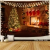 Tranh vải Giáng Sinh Merry Christmas Phông nền chụp ảnh livestream Noel giảm 85k 9