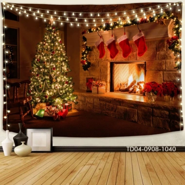 Tranh vải Giáng Sinh Merry Christmas Phông nền chụp ảnh livestream Noel giảm 85k 10 Tranh vải Giáng Sinh Merry Christmas Phông nền chụp ảnh livestream Noel giảm 85k 10