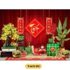 Tranh vải Phông nền Tết Bính Ngọ 2.026 - Trang trí nhà cửa, giá ưu đãi 60.000đ 3