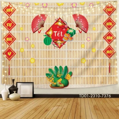 Tranh vải Tết 2.026 backdrop sự kiện chúc mừng năm mới - Giá ưu đãi 73.100₫ 2 Tranh vải Tết 2.026 backdrop sự kiện chúc mừng năm mới - Giá ưu đãi 73.100₫ 2