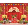 Tranh Vải Tết 2.026 khổ lớn - Phông chụp hình, decor xuân, giảm giá 154.000₫ 8
