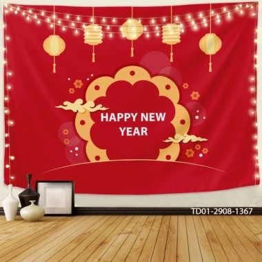 Tranh vải Tết Tín Phát Backdrop chúc mừng Năm Mới 2.026, Tết Việt, giá 85.000₫ 7