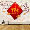 Tranh vải Tết Tín Phát Backdrop chúc mừng Năm Mới 2.026, Tết Việt, giá 85.000₫ 9