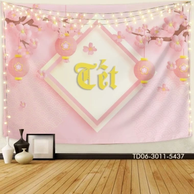 Tranh vải Tết Tín Phát Backdrop sự kiện Chúc Mừng Năm Mới 2.026 - 73.100₫ 7