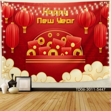 Tranh vải Tết Tín Phát Backdrop sự kiện Chúc Mừng Năm Mới 2.026 - 73.100₫ 10