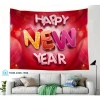 Tranh vải Tết Tín Phát - Backdrop sự kiện Chúc Mừng Năm Mới 2.026, chỉ 73.100 VND