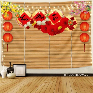 Tranh vải Tết Tín Phát - Chúc mừng năm mới 2.026, lễ hội di sản, giá 85.000 VND 9 Tranh vải Tết Tín Phát - Chúc mừng năm mới 2.026, lễ hội di sản, giá 85.000 VND 9