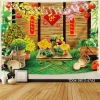 Tranh vải Tín Phát Backdrop Năm Mới 2.025 - Tết, Noel, Giáng Sinh, Treo Tường Giá chỉ 85.000đ 3