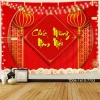 Tranh vải Tín Phát Backdrop Năm mới – Tết Việt, Chúc mừng Năm mới, Giá 85.000₫ 2
