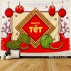 Tranh vải Tín Phát Backdrop Năm mới – Tết Việt, Chúc mừng Năm mới, Giá 85.000₫ 7