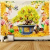 Tranh vải Tín Phát Backdrop Tết 2.025 Chiêu tài lộc treo tường chỉ 85.000₫ 5