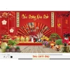 Tranh Vải Trang Trí Tết – Thảm Decor Tiểu Cảnh, Phông Chụp Hình Giá 139.750 VND 4