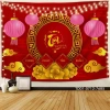 Tranh vải treo tường Backdrop Tết Nguyên Đán 2.025, Tết Bình An, Giá 85.000₫ 3