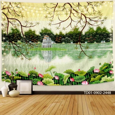 Tranh vải treo tường decor phòng khách, ngủ, backdrop live stream - chỉ 85.000₫ 7 Tranh vải treo tường decor phòng khách, ngủ, backdrop live stream - chỉ 85.000₫ 7
