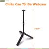 Transhine T304 - Chân đế webcam, kẹp điện thoại, GoPro, cao tối đa 35cm, giá 100k 6