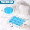 TrelaCo Nút Bịt Tai Silicon Mềm 12 Cái - Giảm Tiếng Ồn Ngủ, Bơi, Tái Sử Dụng 3
