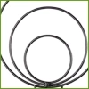 Trellis kim loại 3 miếng hỗ trợ cây trong chậu, dây leo cho vườn nhà, chỉ 187.000₫ 2