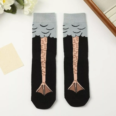 TRENDYTRENDZ Tất Chân Gà Họa Tiết Hoạt Hình Chống Trơn Trượt, Thoáng Khí - 92.664₫ 7