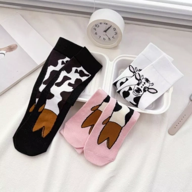 TRENDYTRENDZ Tất Chân Gà Họa Tiết Hoạt Hình Chống Trơn Trượt, Thoáng Khí - 92.664₫ 8
