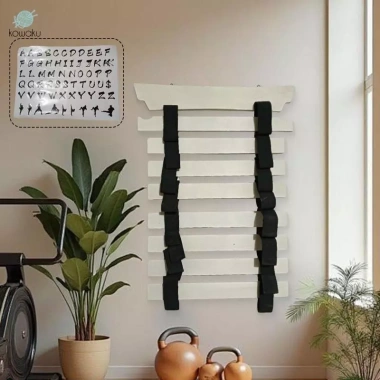 Treo Đai Võ Thuật Gỗ Đa Năng - Trẻ em & người lớn, karate, muay thai, quyền anh 2 Treo Đai Võ Thuật Gỗ Đa Năng - Trẻ em & người lớn, karate, muay thai, quyền anh 2