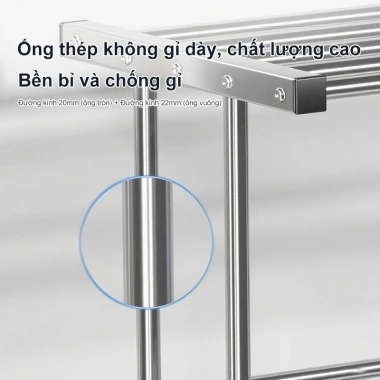 Treo Khăn Inox Đa Năng Chắc Chắn, Bền Đẹp - Giá Rẻ 155.000 VND, Khuyến Mãi 2