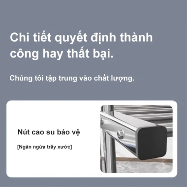 Treo Khăn Inox Đa Năng Chắc Chắn, Bền Đẹp - Giá Rẻ 155.000 VND, Khuyến Mãi 6