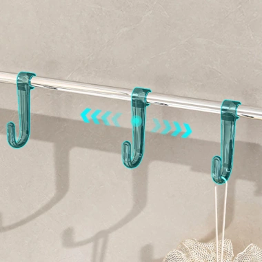 Treo Khăn Mặt Cốc Hút Chân Không Điều Chỉnh, Thu Gọn Ngắn Dài - Kệ Đựng Đồ Nhà Bếp và Đép Nhà Tắm 82.999 VND 7