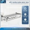 Treo Khăn Nhà Tắm Inox 304 – Chống Gỉ Sét, Bền Bỉ, Thiết Kế Sang Trọng