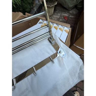 Treo Khăn Nhà Tắm Inox 304 – Chống Gỉ Sét, Bền Bỉ, Thiết Kế Sang Trọng 5