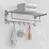 Treo Khăn Nhà Tắm Inox 304 - Thanh Hộp dày 10 ly, không gỉ sắt, sáng bóng, dễ vệ sinh, bảo hành 12 tháng, 220.000 VND