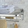 Treo Khăn Nhà Tắm Inox 304 - Thanh Hộp dày 10 ly, không gỉ sắt, sáng bóng, dễ vệ sinh, bảo hành 12 tháng, 220.000 VND 3