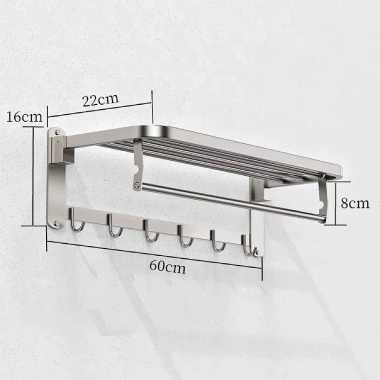 Treo Khăn Nhà Tắm Inox 304 - Thanh Hộp dày 10 ly, không gỉ sắt, sáng bóng, dễ vệ sinh, bảo hành 12 tháng, 220.000 VND 4 Treo Khăn Nhà Tắm Inox 304 - Thanh Hộp dày 10 ly, không gỉ sắt, sáng bóng, dễ vệ sinh, bảo hành 12 tháng, 220.000 VND 4